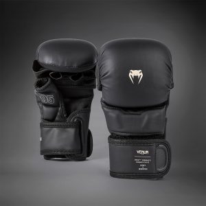 GUANTES DE MMA SPARRING VENUM EVO IMPACT NEGROS