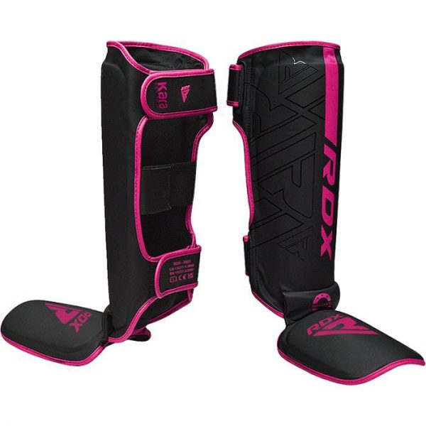 ESPINILLERA RDX SPORT F6 ROSADAS