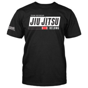 CAMISA REVGEAR TR JIU JITSU NEGRA