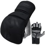 GUANTE DE MMA SPARRING RDX SPORT T15 NEGRO MATE