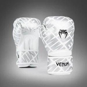 GUANTE DE BOXEO VENUM 1.5XT BLANCO/PLATEADO 10 ONZ