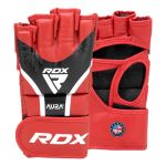 GUANTE DE MMA RDX SPORT AURA+ ROJO TALLA L